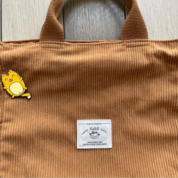 KALIDI Corduory Tote Bag - Picture 3 of 10